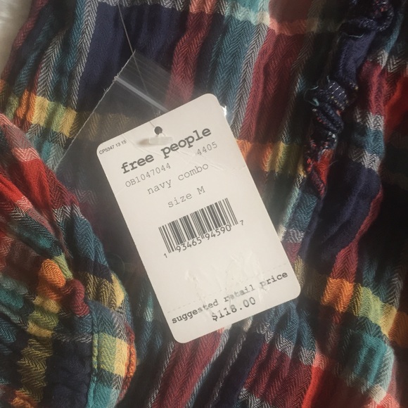Free People Siena Plaid Pullover - Picture 7 of 7
